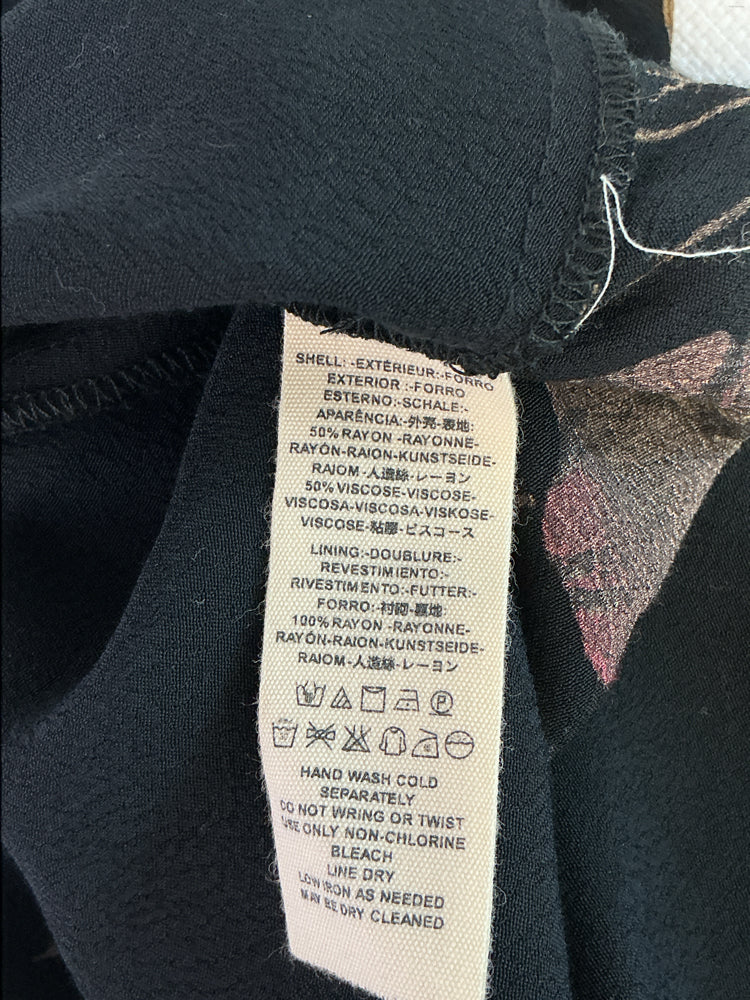 Free People Size L Black multi Dress