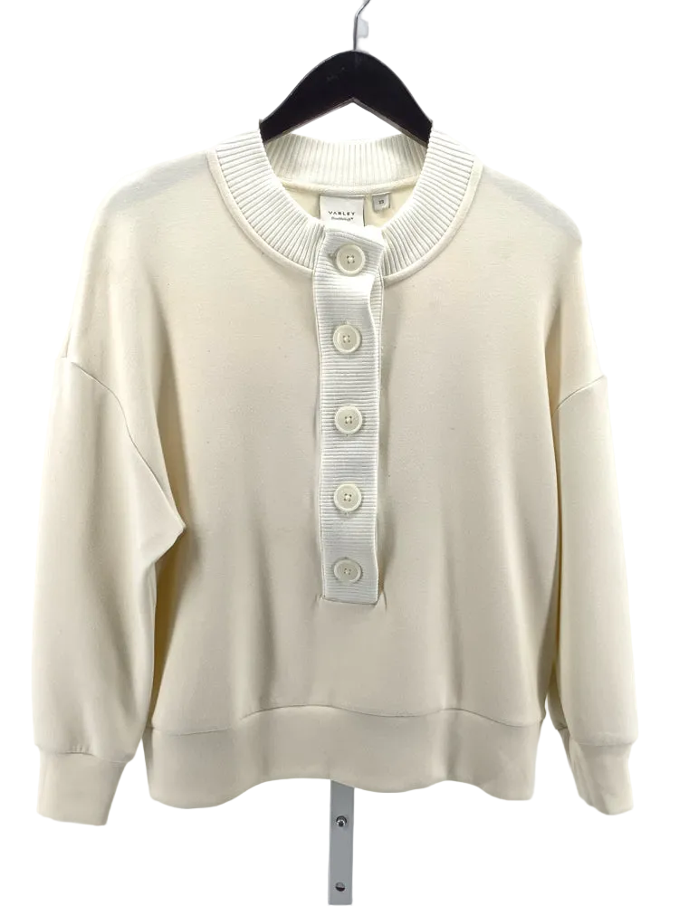 Varley Size XS Cream Reena Sweatshirt