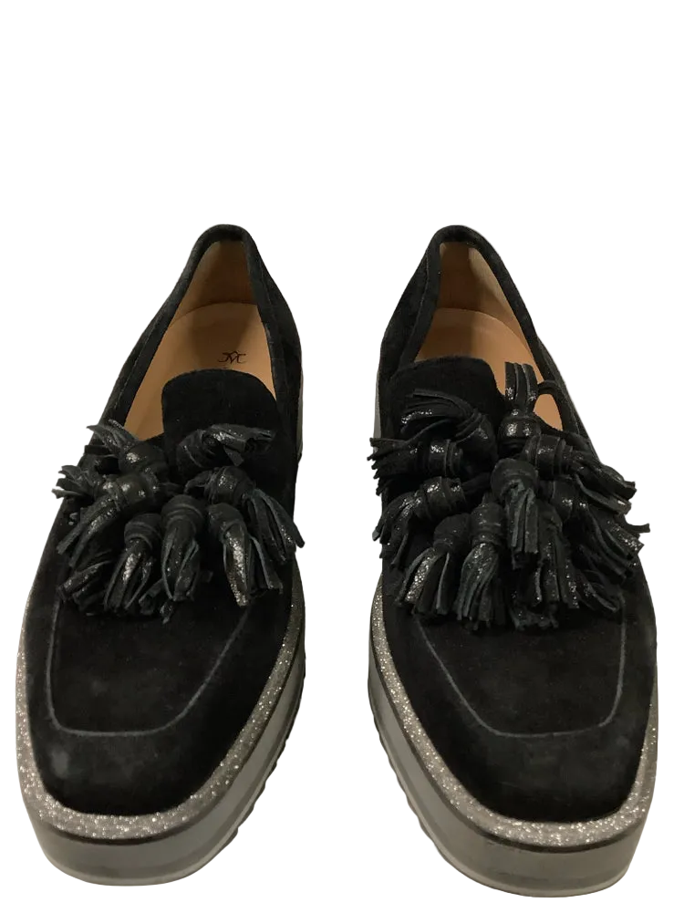 Johnston & Murphy Shoe Size 6 Black Gracelyn Loafers