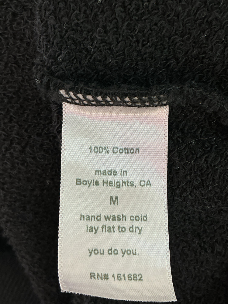 perfectwhitetee Size M Black Sweatshirt