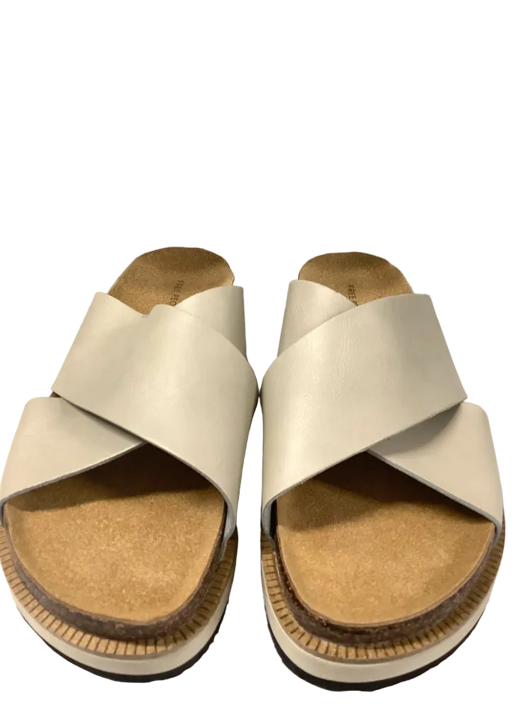 Free People Shoe Size 9 Tan Slides