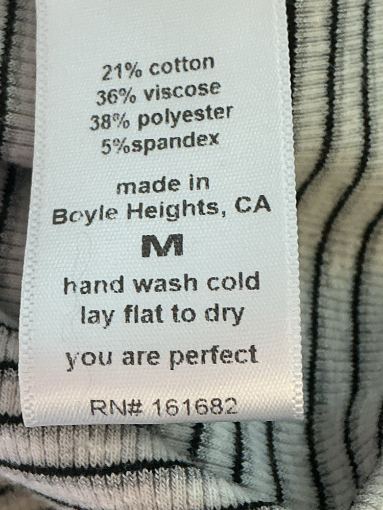 perfectwhitetee Size M Black & White Shirt