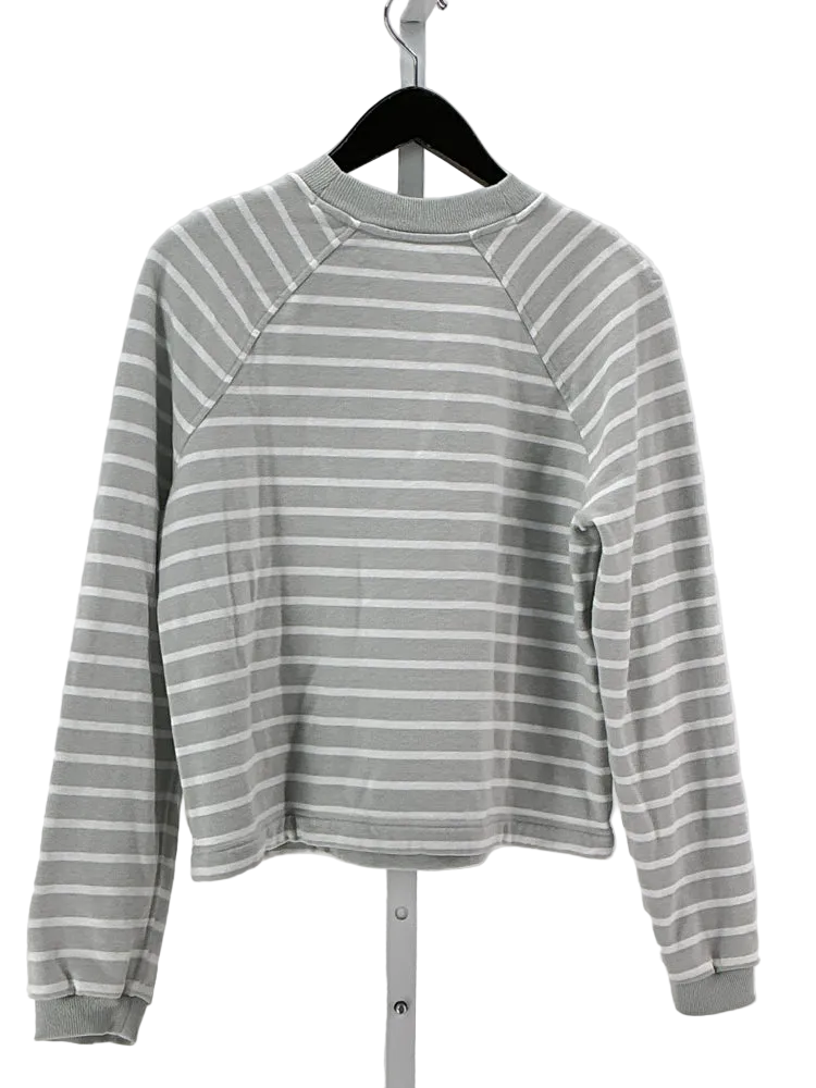 lululemon Size XS Gray & White Sweatshirt