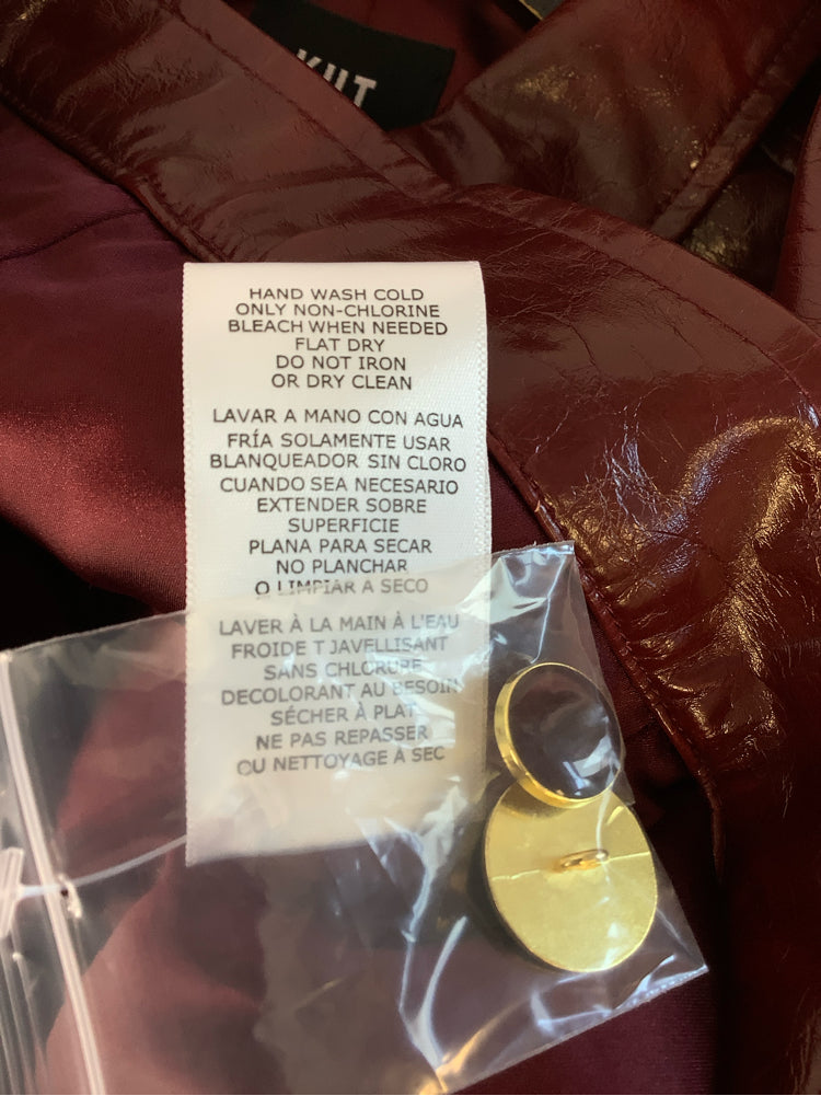 Kut from the Kloth Size S Burgundy Jacket