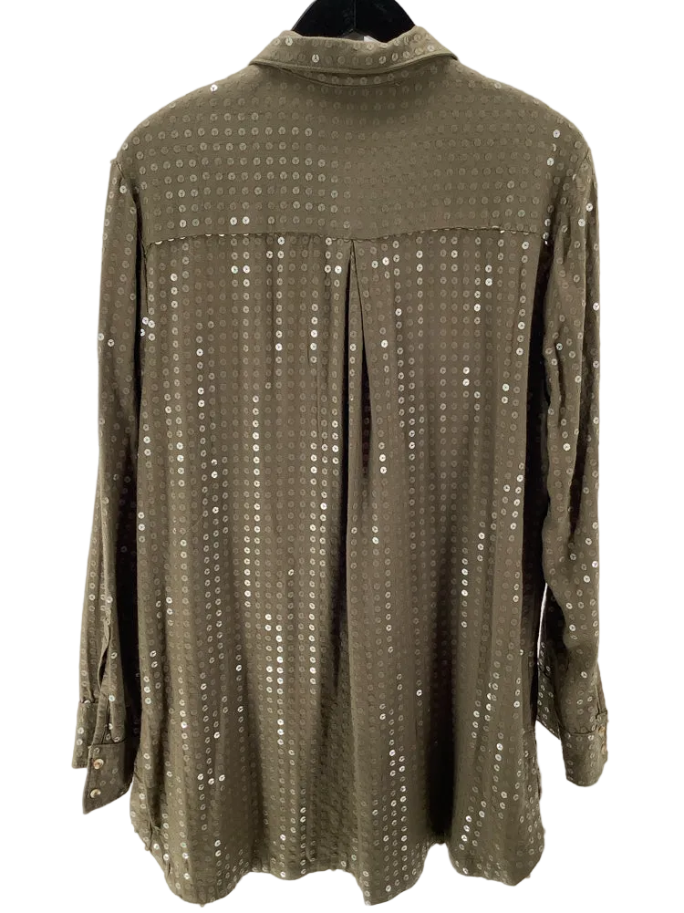 Maeve Size XL Green Shirt