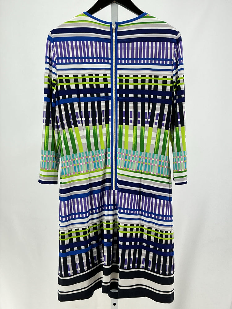 Eliza J Size 14 Blue Multi Dress