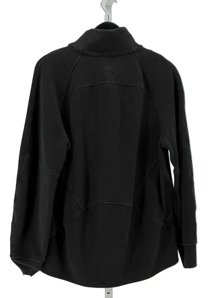 lululemon Size M/L Black Sweatshirt
