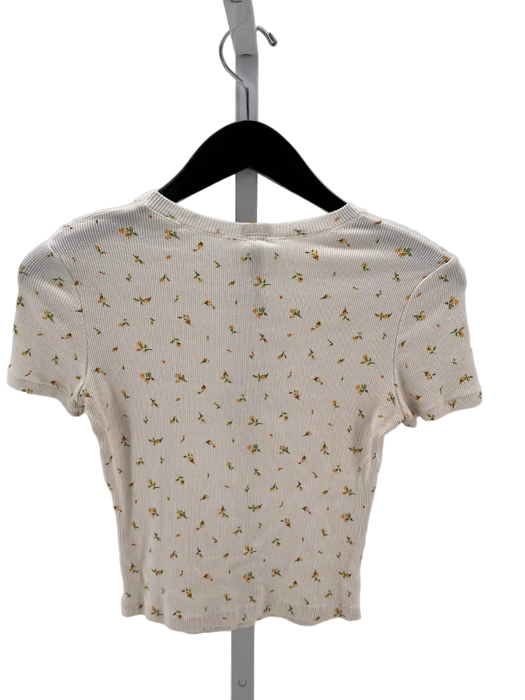 Skims Size S Cream multi Shirt