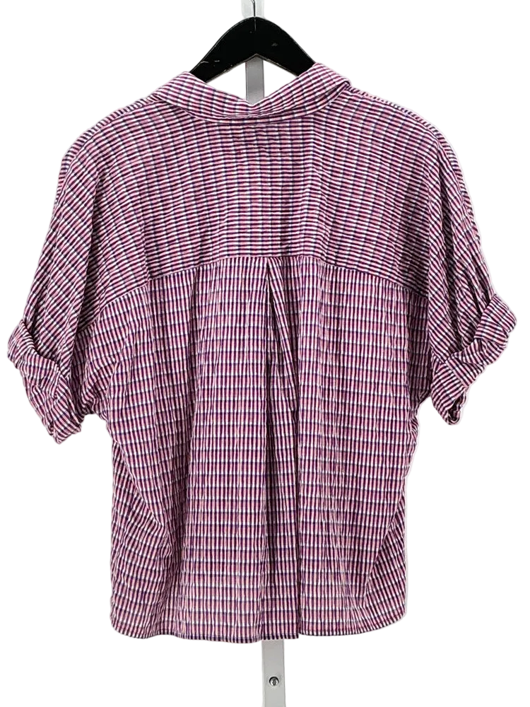 Xirena Size XS Pink & Purple Shirt