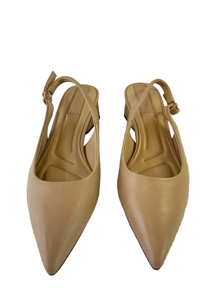 Franco Sarto Shoe Size 7.5 Tan Heels