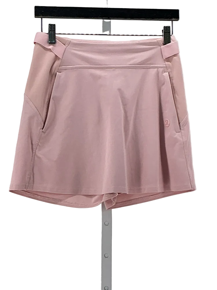 lululemon Size 4 Pink pace rival mid rise Skort