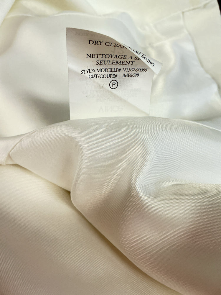 Vince Size 12 White Blazer