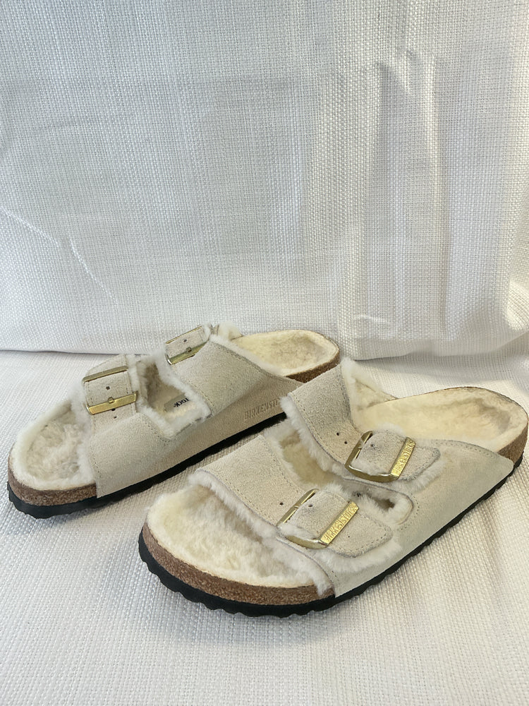 Birkenstock Shoe Size 9.5 White Sandals