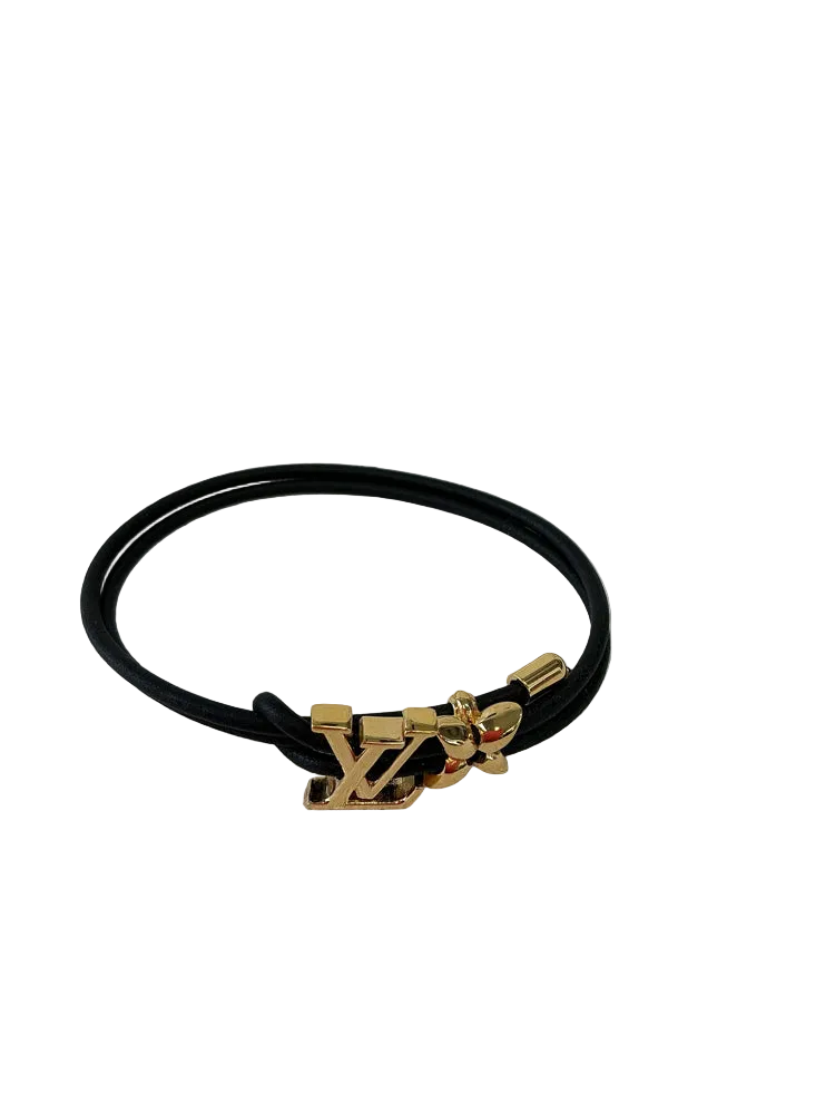Louis Vuitton Black Bloom Bracelet