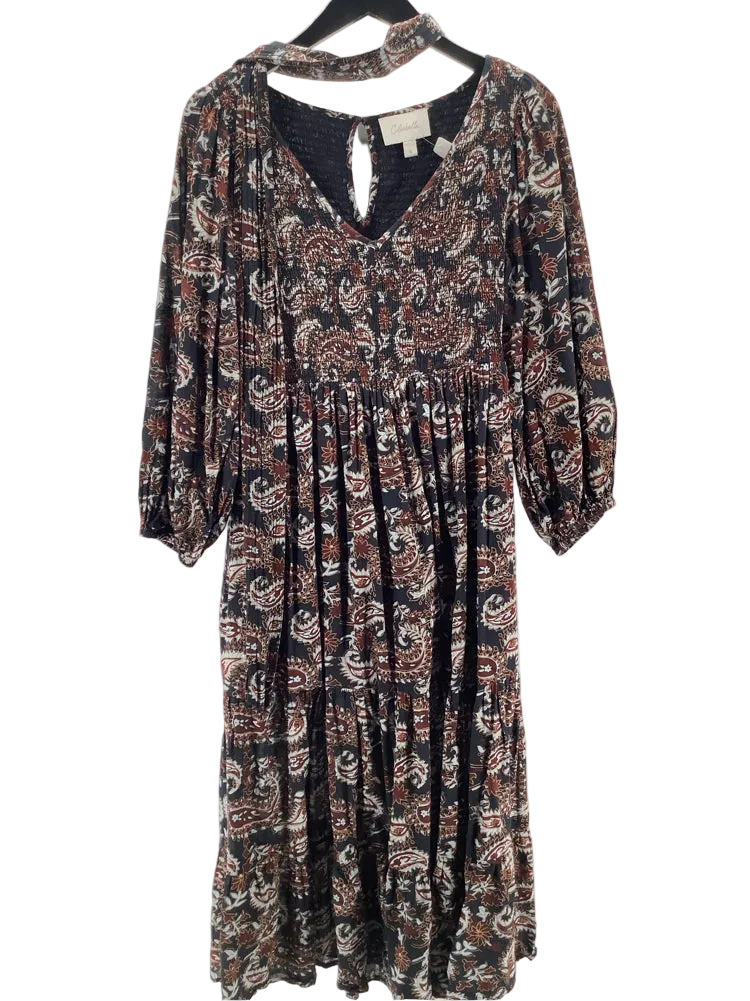 Cleobella Size S Black multi CARLY Dress
