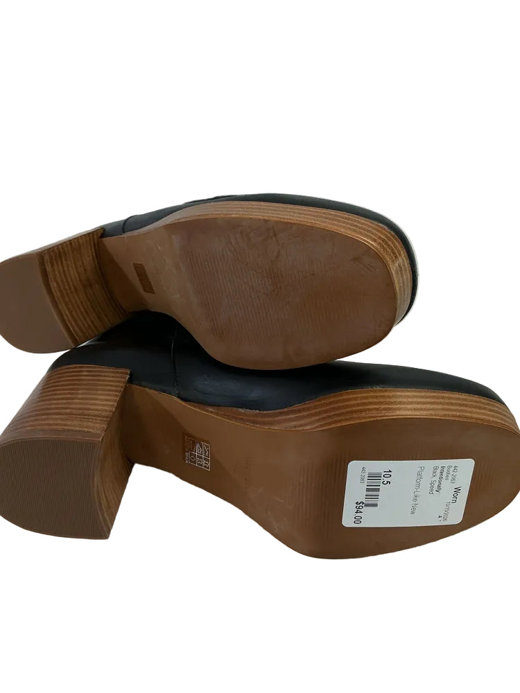 Intentionally Shoe Size 10.5 Black Speed Booties