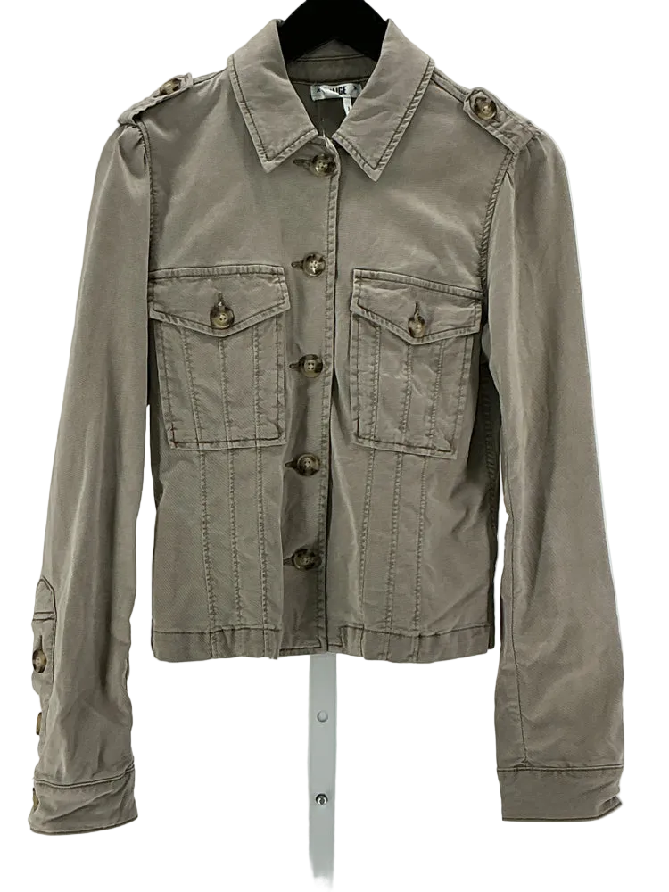 Paige Size XS Tan Pacey Jacket
