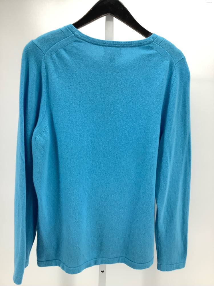 Pure Collection Size XL Blue Sweater