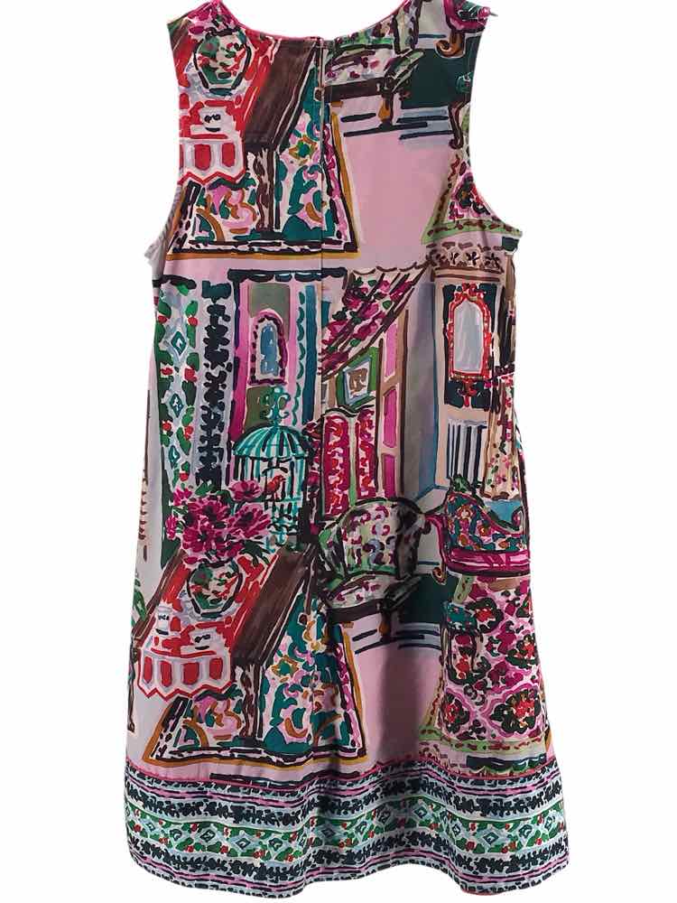 by anthropologie Size S Pink multi Amelia Dress
