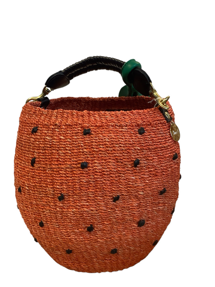 Clare V. Orange multi STRAWBERRY Handbags