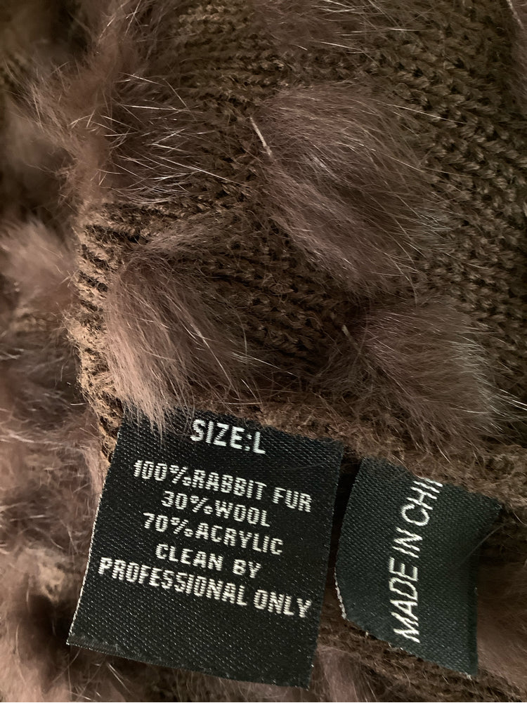 Linda Richards Size L Brown Vest