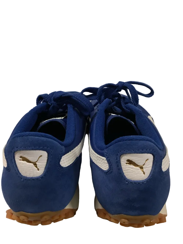 Puma Shoe Size 10.5 Blue & White Easy Rider Sneakers