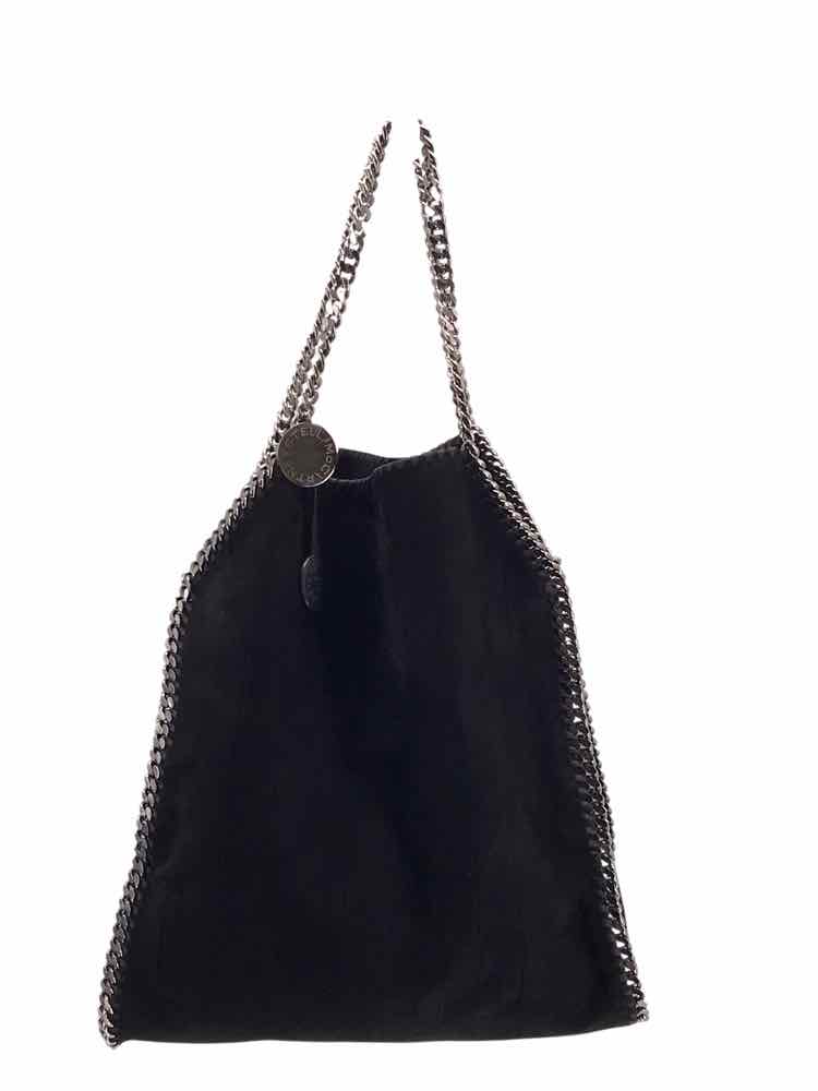 Stella McCartney Black Maxi Falabella Handbags