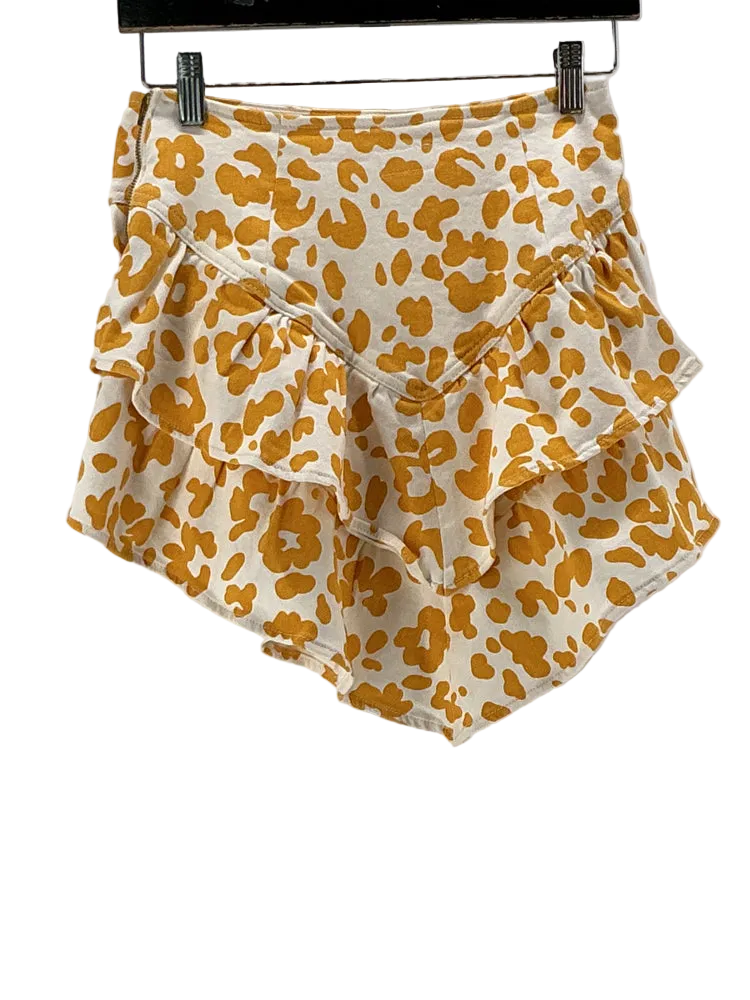 Mother Size 25 Yellow & White Skirt