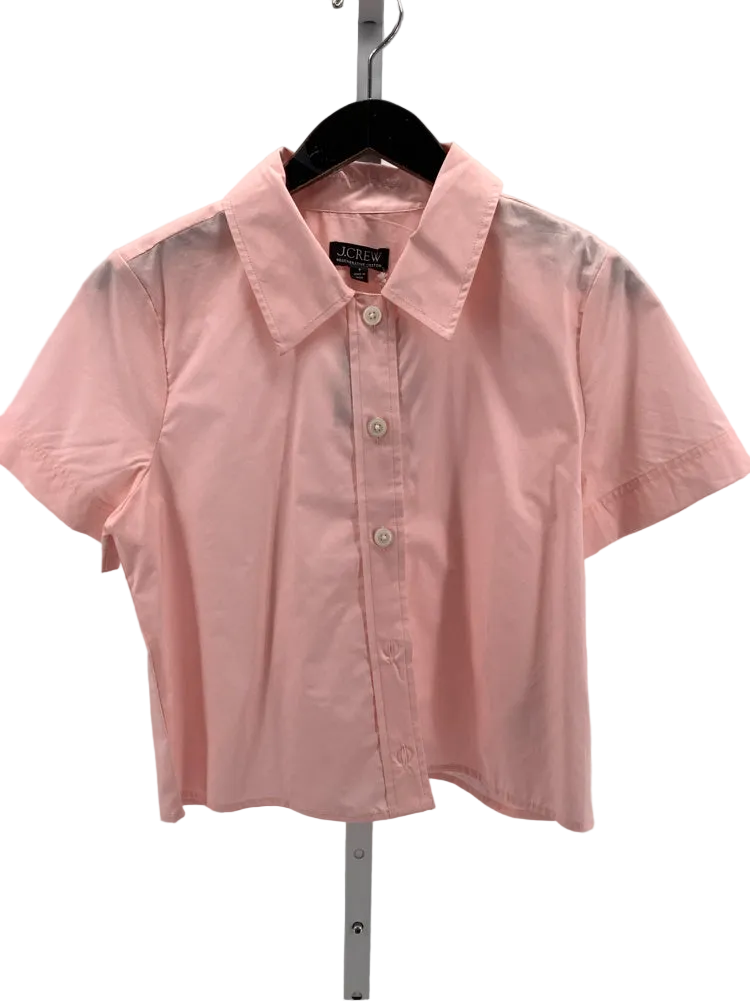 Jcrew Size 8 Pink Shirt