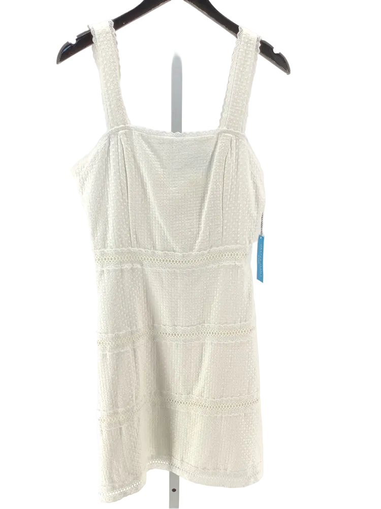 Draper James Size 10 White Dress