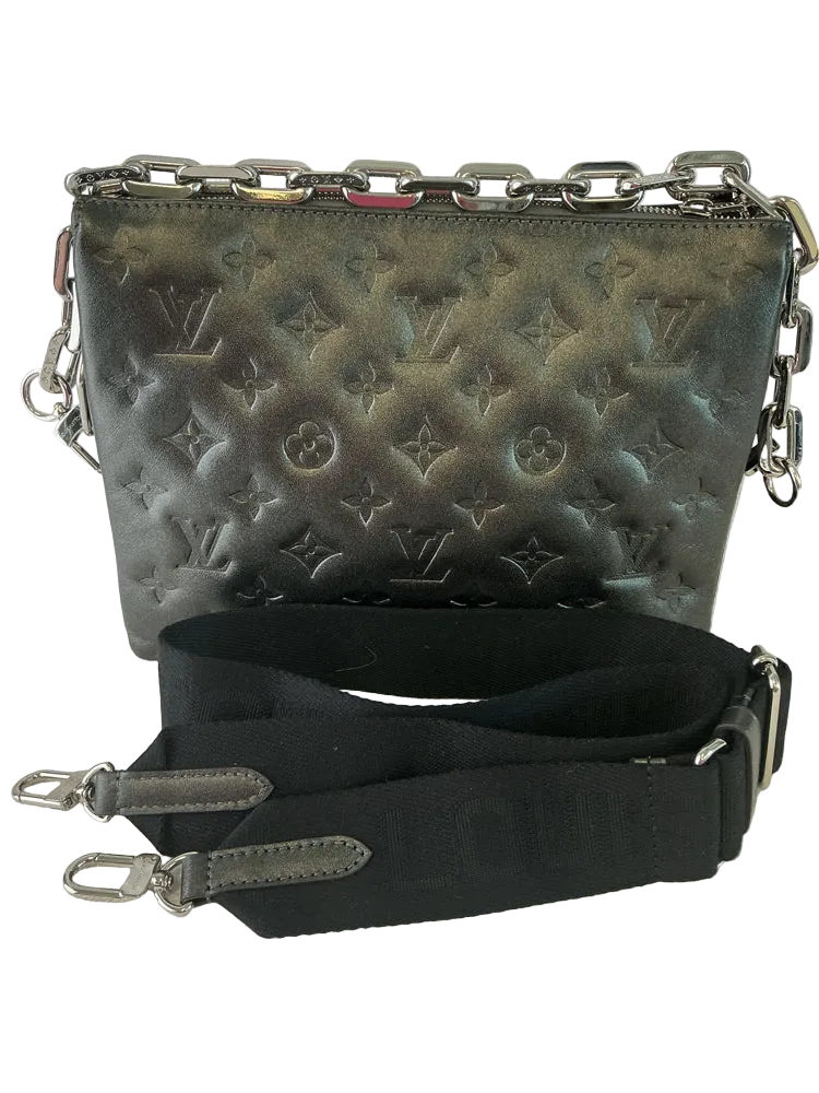 Louis Vuitton Silver COUSSIN PM Handbags