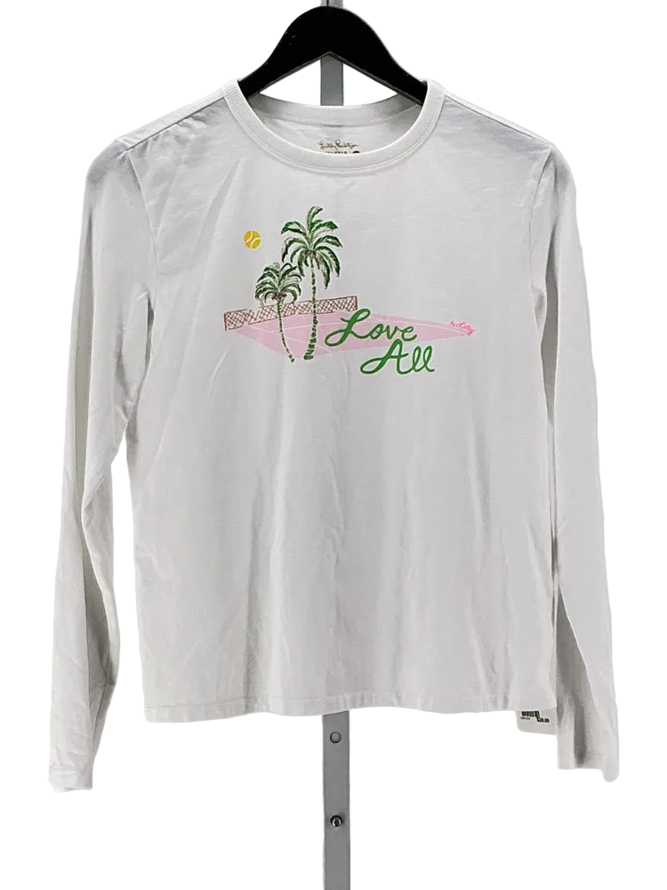 Lilly Pulitzer Size XS White multi Shirt