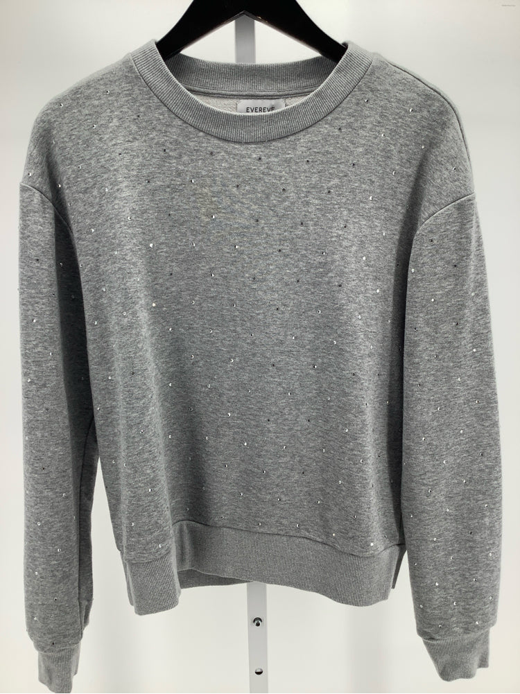 Evereve Size S Gray Sweatshirt