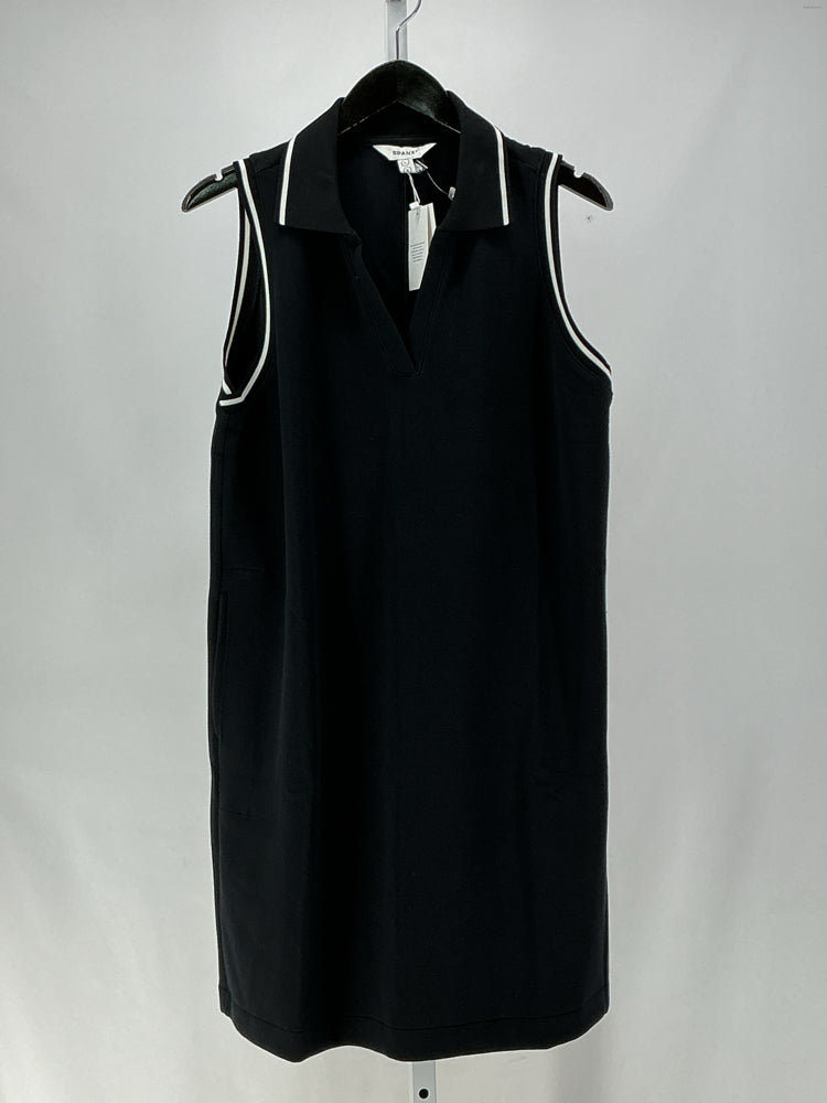 Spanx Size L Black & White Dress