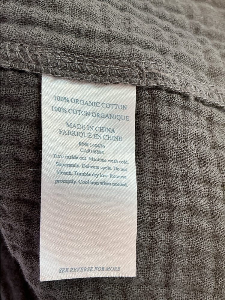 Faherty Size S Gray Dress