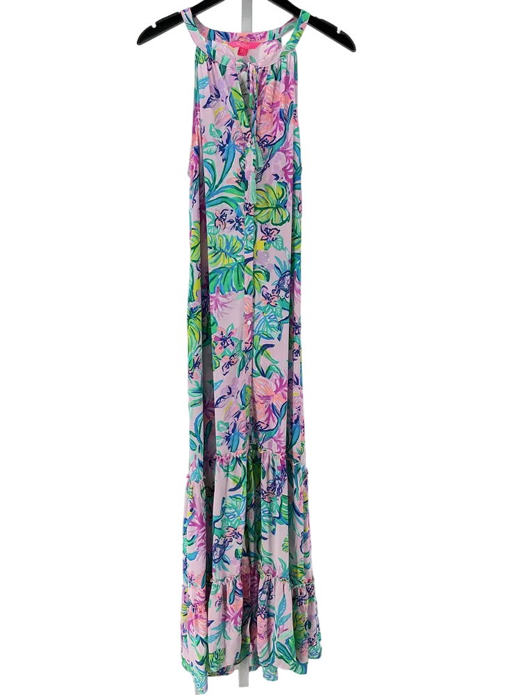 Lilly Pulitzer Size L Pink multi Dress