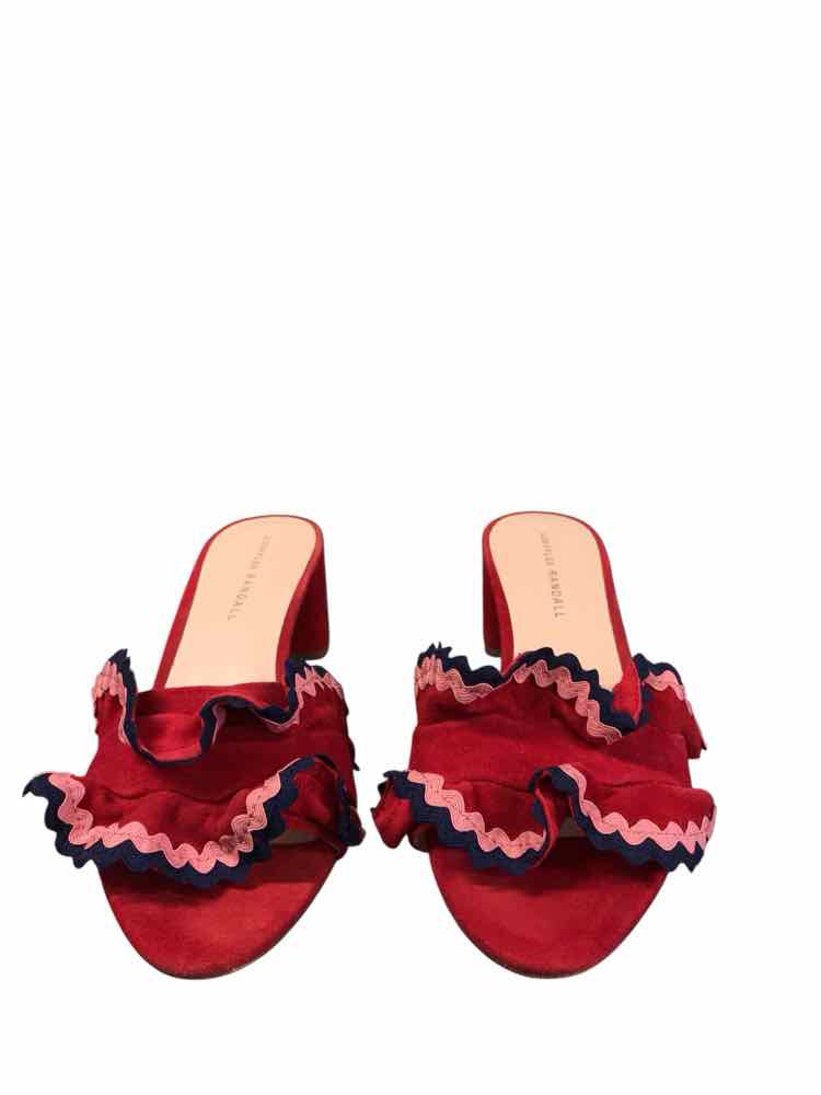 loeffler randall Shoe Size 7.5 Red multi Vera Heels