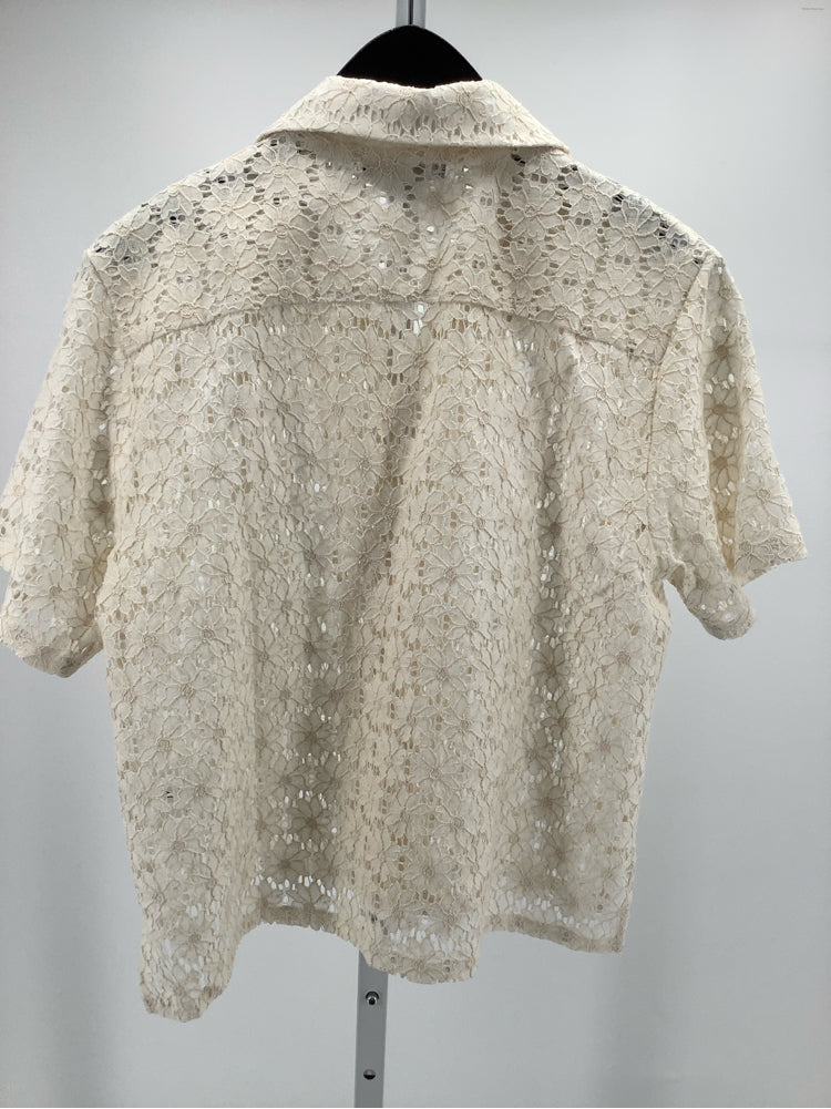 Toit Volant Size S Ivory Tucson Shirt
