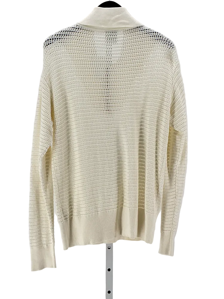 Varley Size L White Sweater