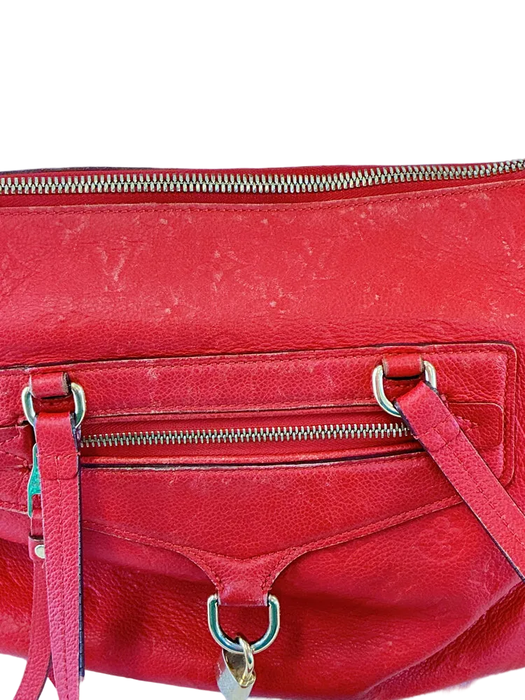 Louis Vuitton Orange LUMINEUSE GM Handbags