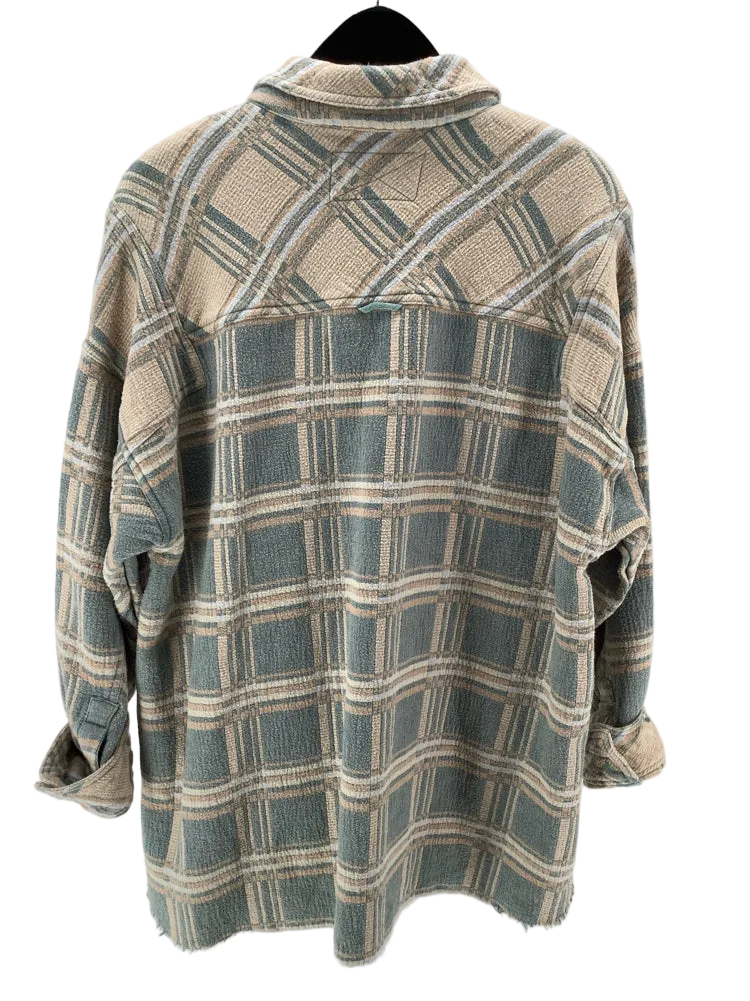 Free People Size M Tan Multi Shirt