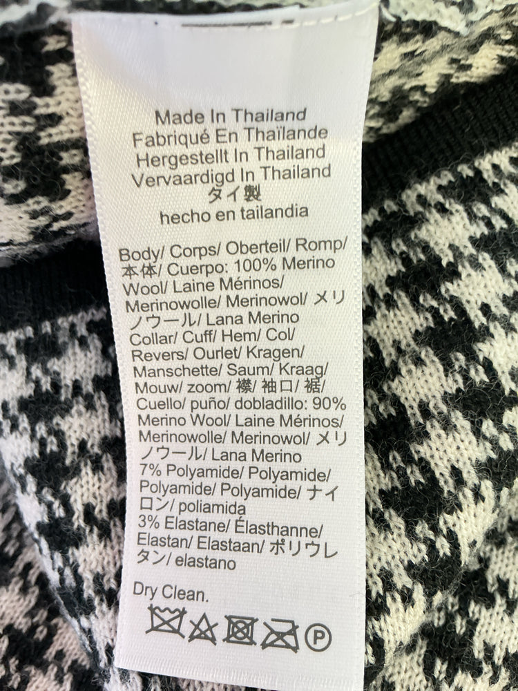 Madewell Size M Black & White Sweater