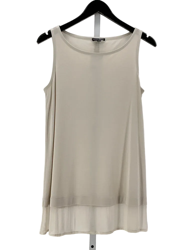 Eileen Fisher Size XS Cream Dress