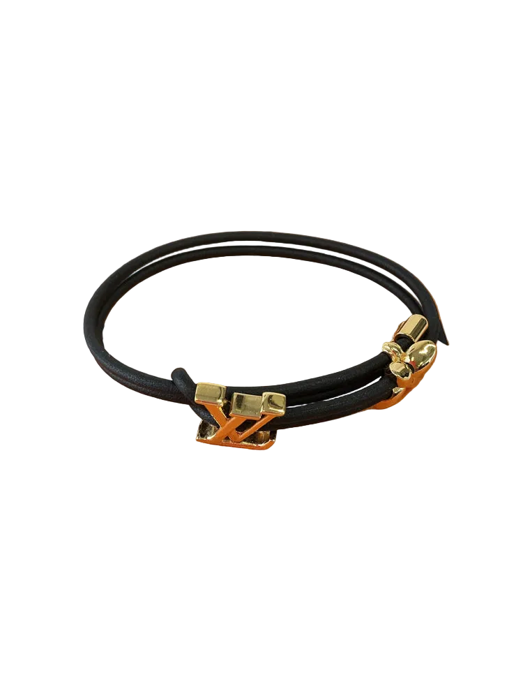 Louis Vuitton Black Bloom Bracelet
