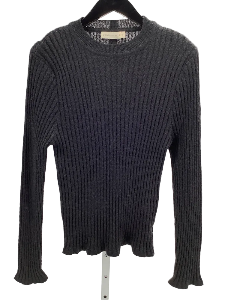 Micaela Greg Size L Black Sweater