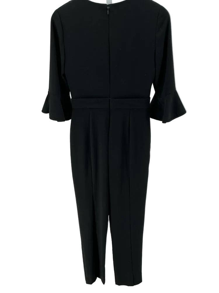 Black Halo Size 4 Black Brooklyn Jumpsuit