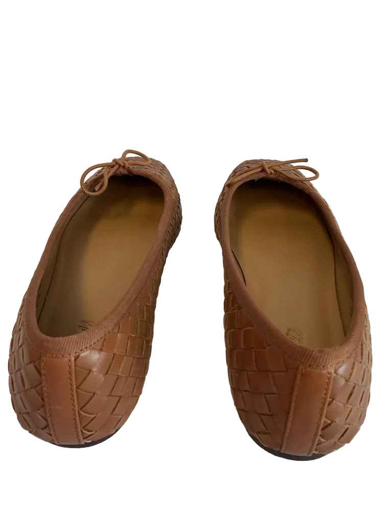 Madewell Shoe Size 7.5 Brown ANELISE Flats