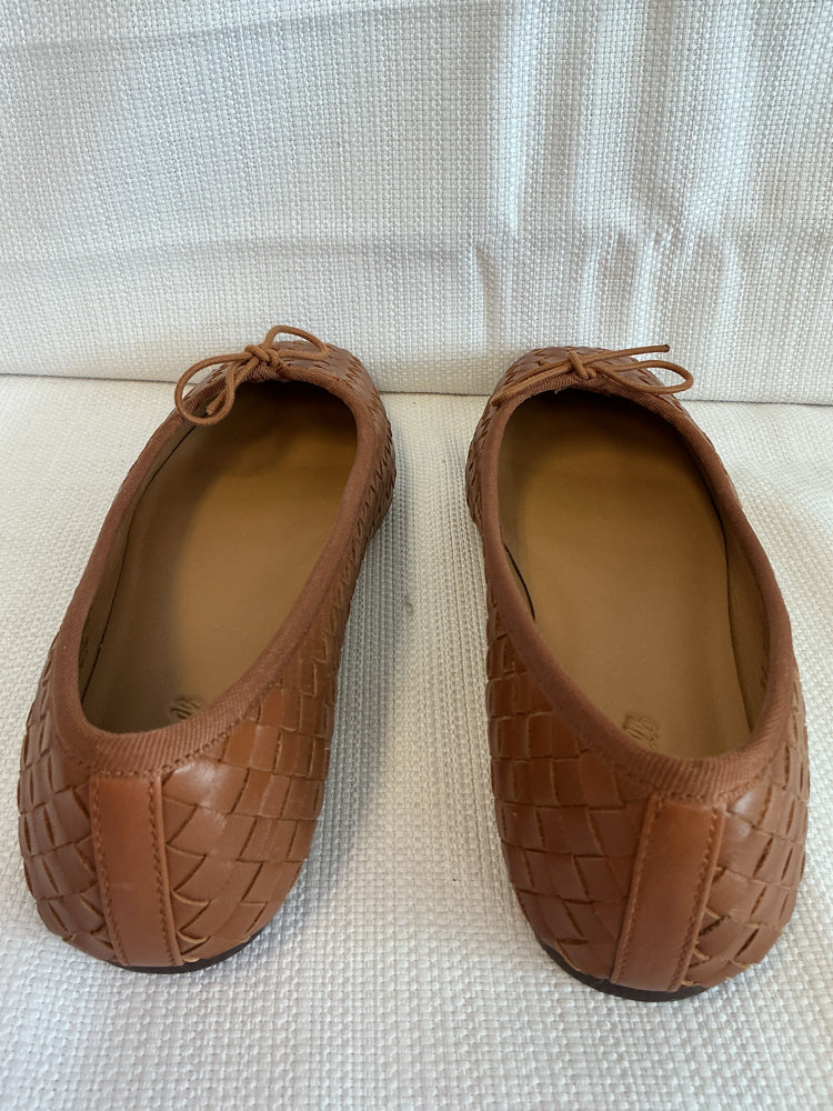 Madewell Shoe Size 7.5 Brown ANELISE Flats