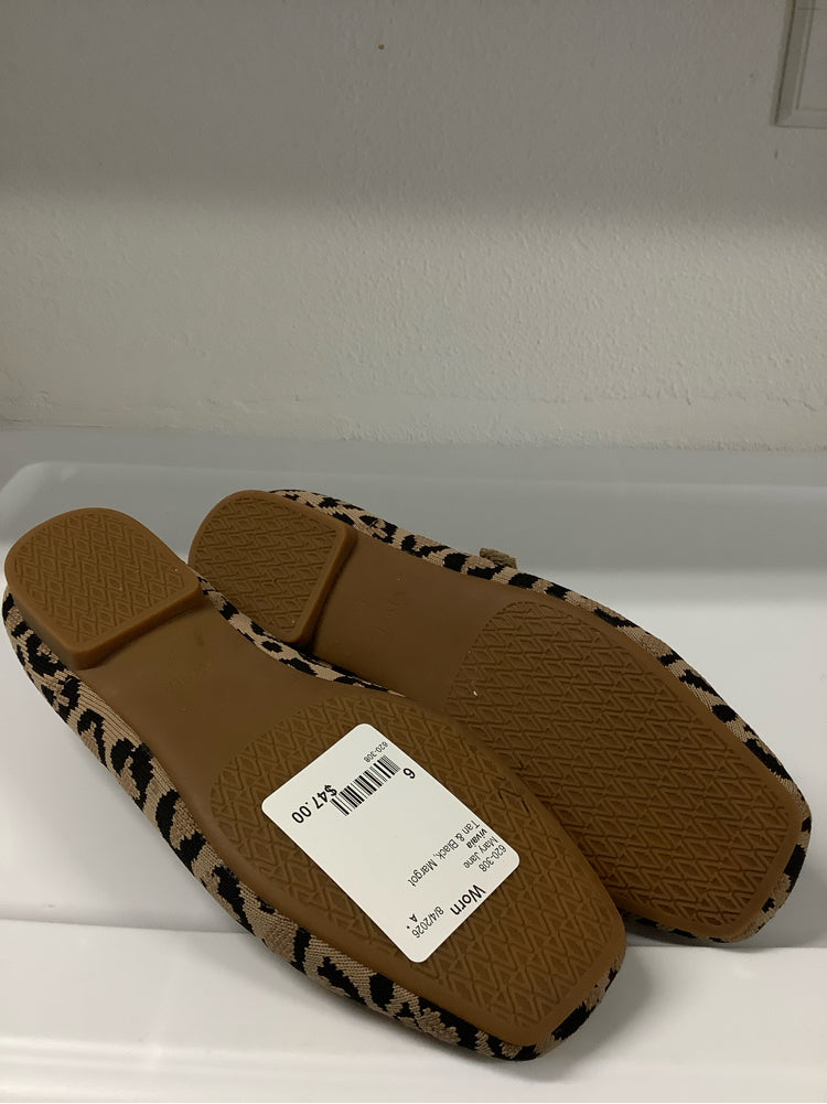 vivaia Shoe Size 6 Tan & Black Margot Mary Jane