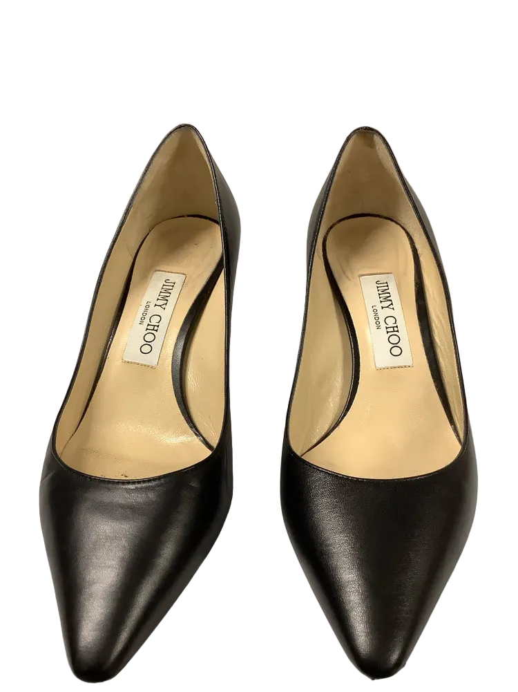 Jimmy Choo Shoe Size 7.5 Black Heels